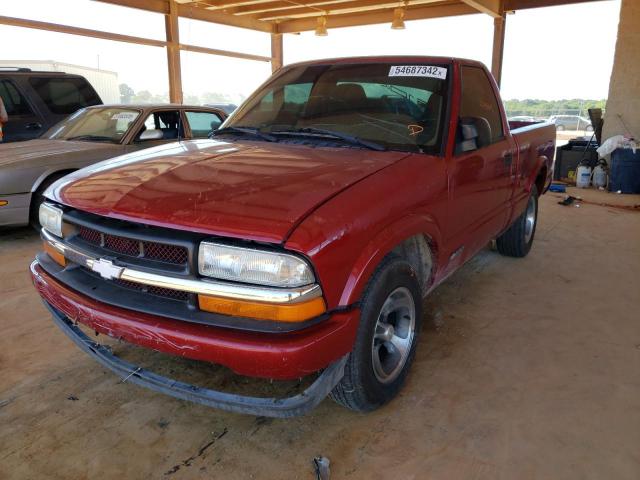 1GCCS14561K153975 - 2001 CHEVROLET S TRUCK S1 RED photo 2