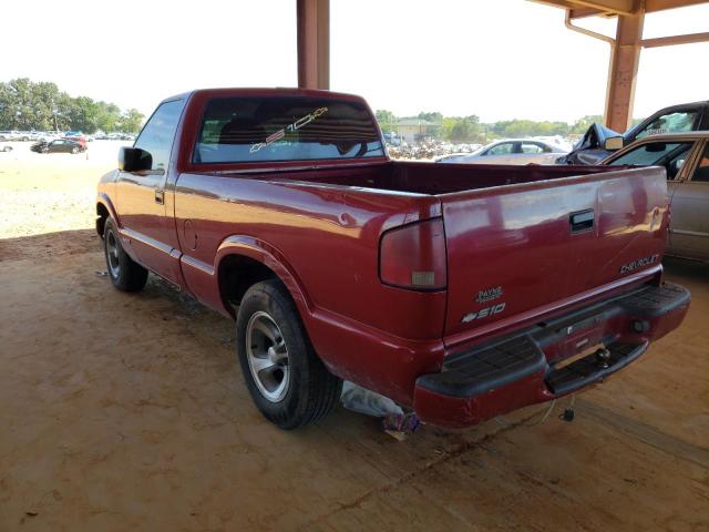 1GCCS14561K153975 - 2001 CHEVROLET S TRUCK S1 RED photo 3