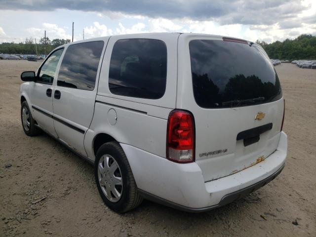 1GNDV23L76D134601 - 2006 CHEVROLET UPLANDER WHITE photo 3