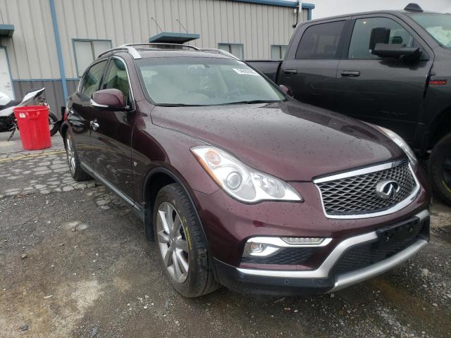 JN1BJ0RR9GM263696 - 2016 INFINITI QX50 BURGUNDY photo 1