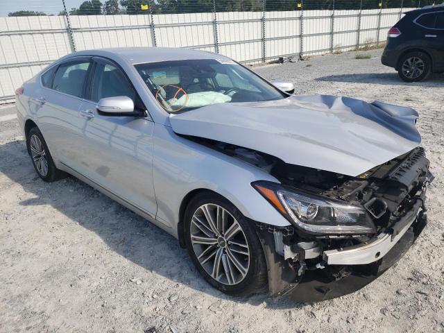 KMHGN4JE7JU245644 - 2018 GENESIS G80 BASE SILVER photo 1