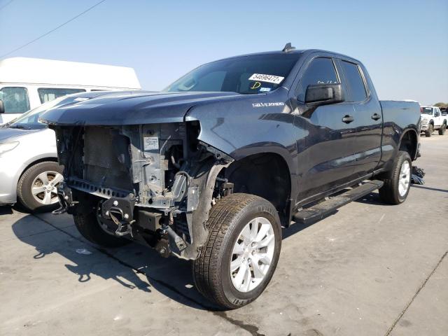 1GCRWBEH3LZ112324 - 2020 CHEVROLET SILVERADO BLUE photo 2