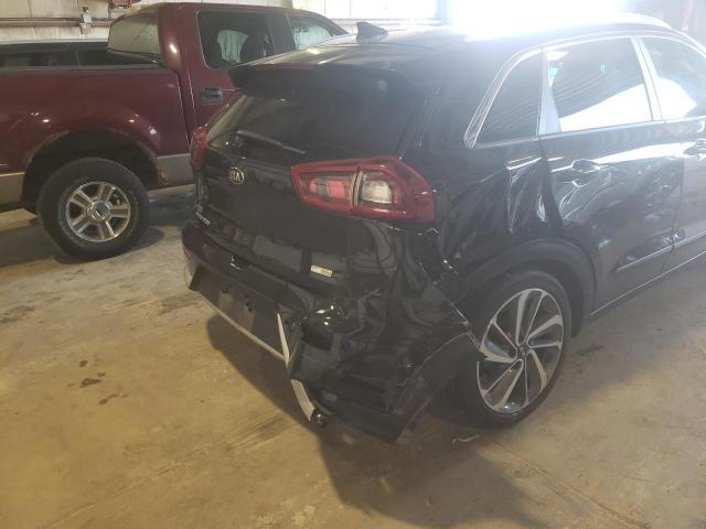 KNDCE3LCXJ5175379 - 2018 KIA NIRO TOURI BLACK photo 9