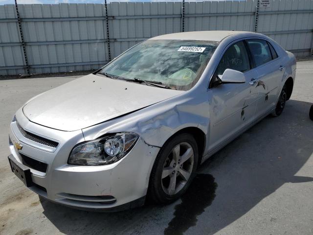 1G1ZC5E05CF158462 - 2012 CHEVROLET MALIBU 1LT 银色 照片 2
