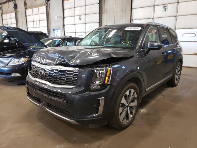 5XYP3DHC5LG079076 - 2020 KIA TELLURIDE GRAY photo 2