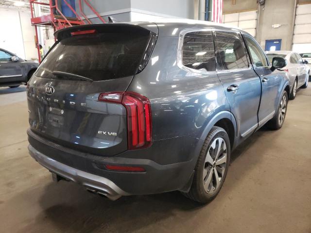 5XYP3DHC5LG079076 - 2020 KIA TELLURIDE GRAY photo 4