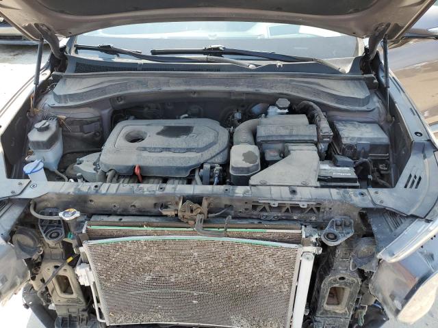 5NMS53AD5LH158464 - 2020 HYUNDAI SANTA FE L BROWN photo 7