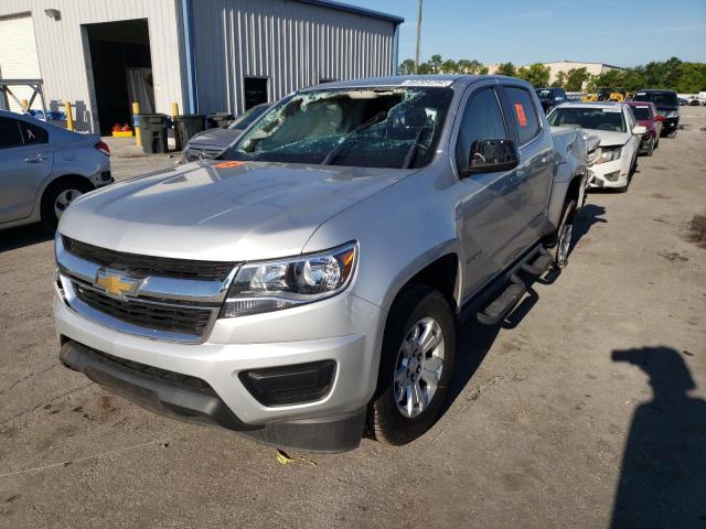 1GCGSCEN0K1133787 - 2019 CHEVROLET COLORADO L SILVER photo 2