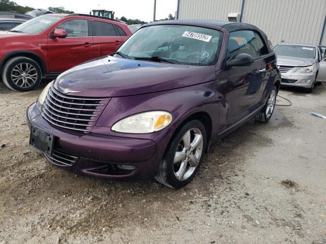 3C3AY75S55T362355 - 2005 CHRYSLER PT CRUISER PURPLE photo 2