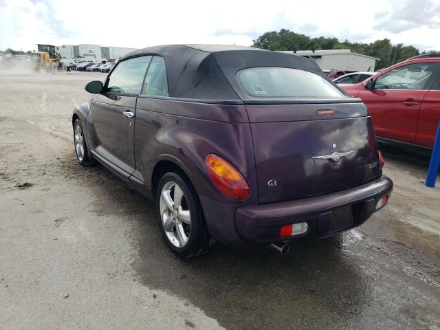 3C3AY75S55T362355 - 2005 CHRYSLER PT CRUISER PURPLE photo 3