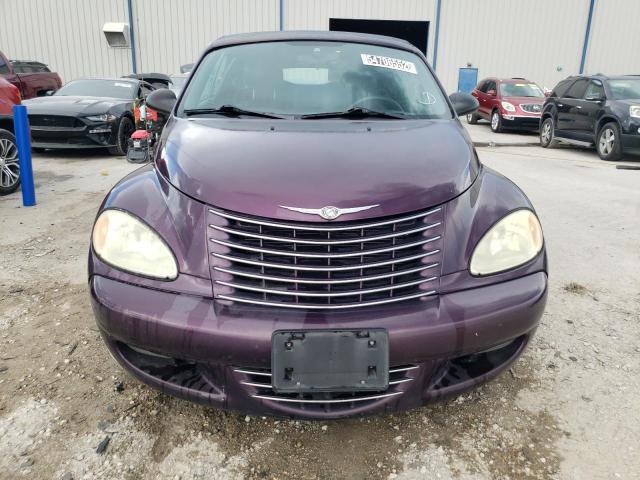 3C3AY75S55T362355 - 2005 CHRYSLER PT CRUISER PURPLE photo 9