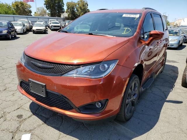 2C4RC1FG7JR186930 - 2018 CHRYSLER PACIFICA TOURING PLUS  photo 2