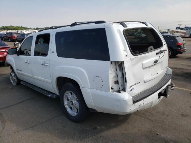 3GNFK16307G307631 - 2007 CHEVROLET SUBURBAN K WHITE photo 3