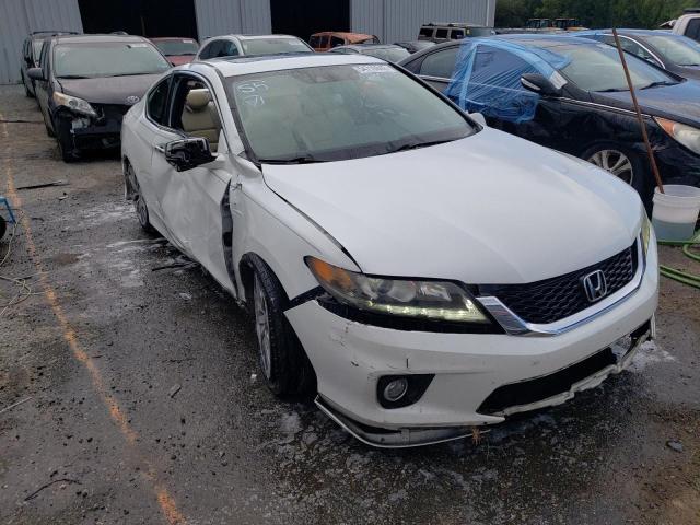 1HGCT2B87EA002088 - 2014 HONDA ACCORD EXL WHITE photo 1