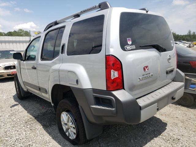 5N1AN0NW3EN808562 - 2014 NISSAN XTERRA X SILVER photo 3