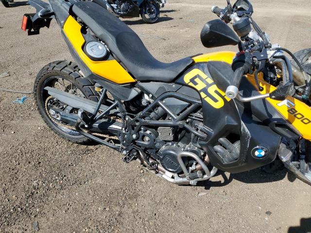 WB10229039ZU01427 - 2009 BMW F800 GS YELLOW photo 7