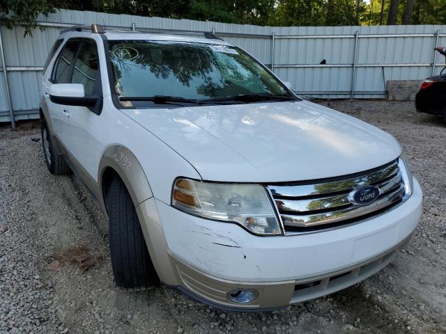 1FMDK07W88GA25555 - 2008 FORD TAURUS X E WHITE photo 1