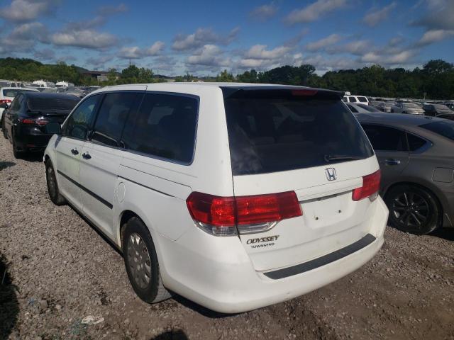 5FNRL38228B042222 - 2008 HONDA ODYSSEY LX WHITE photo 3