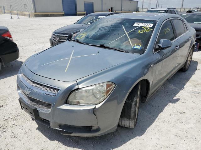 1G1ZK577984163812 - 2008 CHEVROLET MALIBU LTZ ლურჯი ფოტო 2