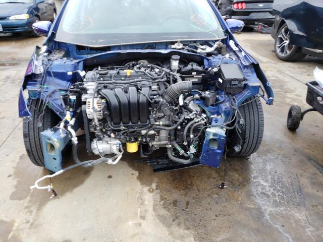 3KPFN4A82HE039344 - 2017 KIA FORTE EX BLUE photo 9