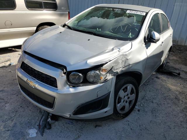 1G1JA5SH9F4178758 - 2015 CHEVROLET SONIC LS SILVER photo 2
