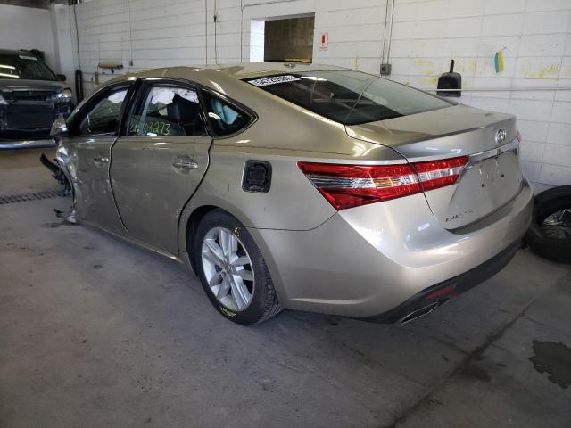 4T1BK1EBXFU158099 - 2015 TOYOTA AVALON XLE BEIGE photo 3