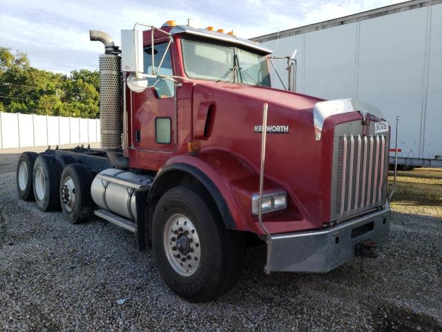 1NKDXUEX46J150575 - 2006 KENWORTH CONSTRUCTI BURGUNDY photo 1