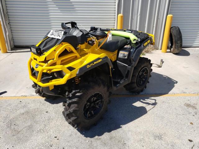 3JBLWAU4XMJ000514 - 2021 CAN-AM OUTLANDER YELLOW photo 2