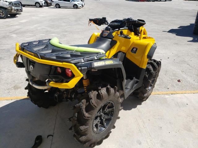 3JBLWAU4XMJ000514 - 2021 CAN-AM OUTLANDER YELLOW photo 4