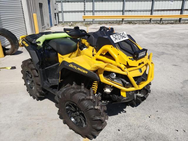 3JBLWAU4XMJ000514 - 2021 CAN-AM OUTLANDER YELLOW photo 9