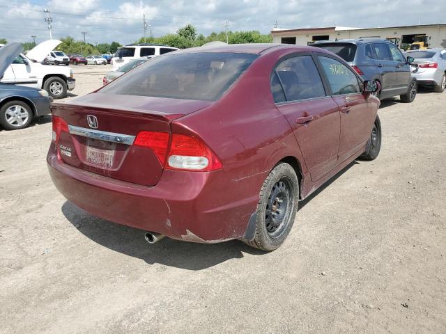 19XFA1F65AE044657 - 2010 HONDA CIVIC LX-S Qırmızı foto 4