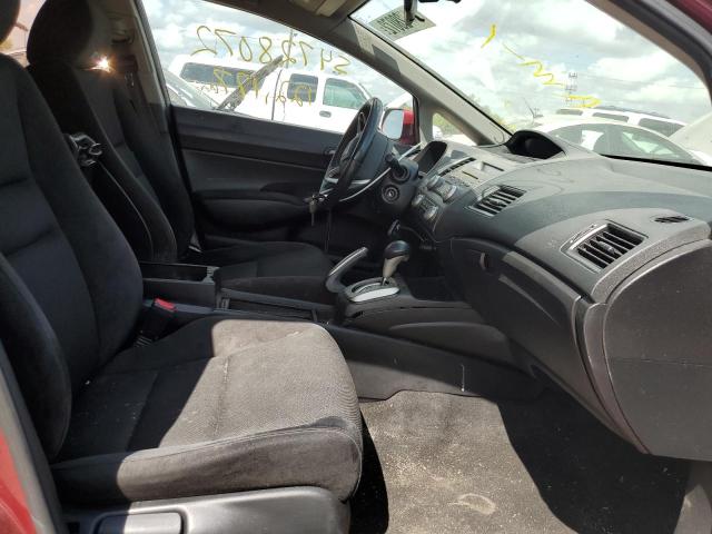 19XFA1F65AE044657 - 2010 HONDA CIVIC LX-S Qırmızı foto 5