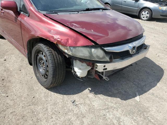 19XFA1F65AE044657 - 2010 HONDA CIVIC LX-S Qırmızı foto 9