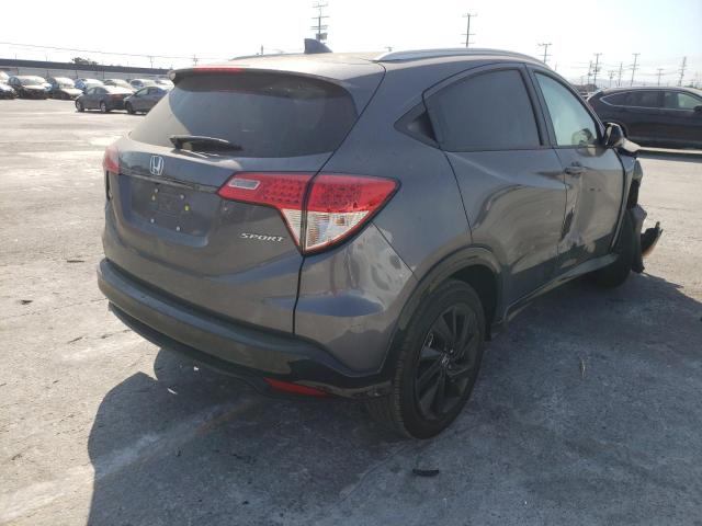 3CZRU5H17NM706287 - 2022 HONDA HR-V SPORT  photo 4