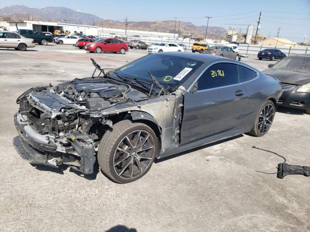 WBABC4C02LCE03094 - 2020 BMW M850XI GRAY photo 2