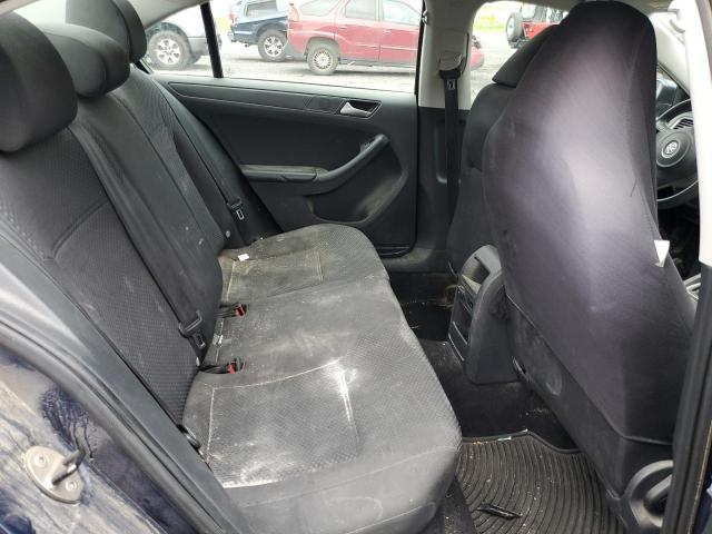 3VW1K7AJ9EM440802 - 2014 VOLKSWAGEN JETTA BASE BLUE photo 6