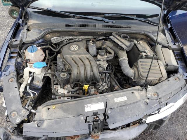 3VW1K7AJ9EM440802 - 2014 VOLKSWAGEN JETTA BASE BLUE photo 7