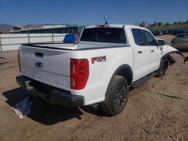 1FTER4FHXMLD31950 - 2021 FORD RANGER XL WHITE photo 4