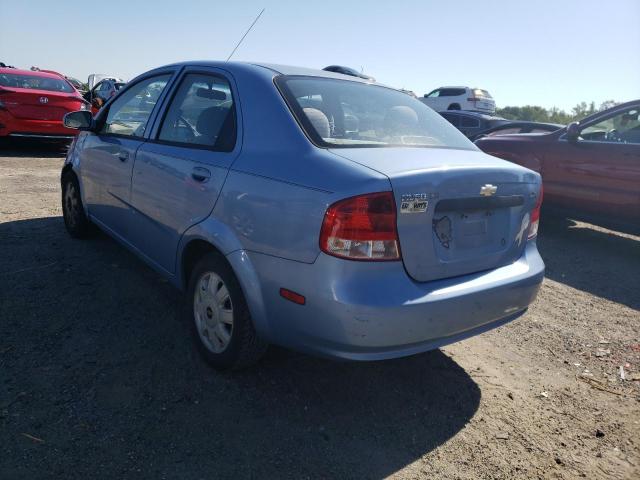 KL1TJ52624B239611 - 2004 CHEVROLET AVEO LS 蓝色 照片 3