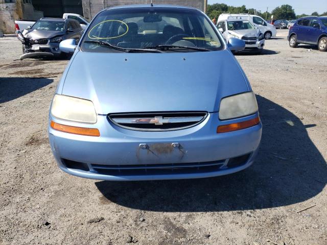 KL1TJ52624B239611 - 2004 CHEVROLET AVEO LS BLUE photo 9