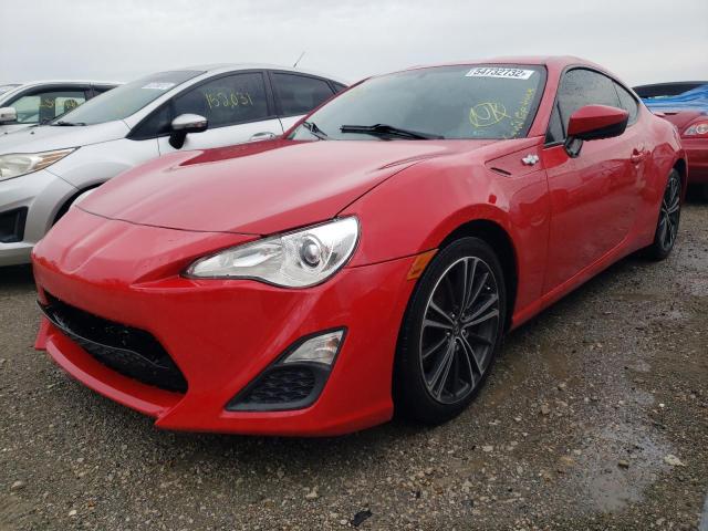 JF1ZNAA10F8710375 - 2015 TOYOTA SCION FR-S RED photo 2