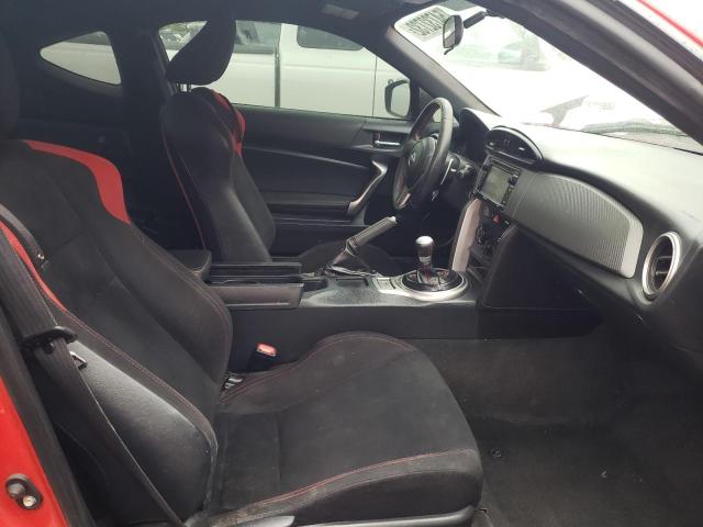 JF1ZNAA10F8710375 - 2015 TOYOTA SCION FR-S RED photo 5