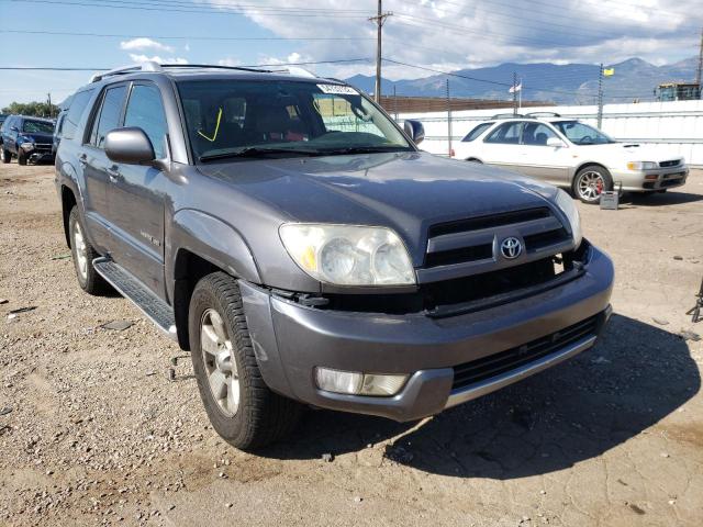 JTEBT17R030008514 - 2003 TOYOTA 4RUNNER LI GRAY photo 1