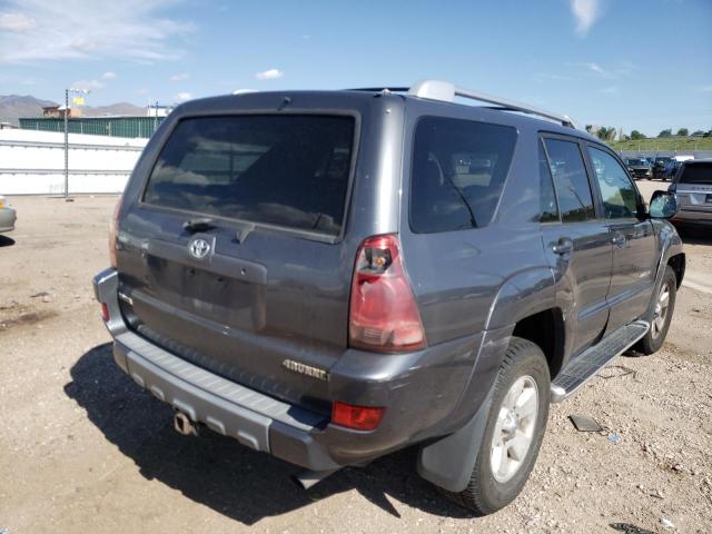 JTEBT17R030008514 - 2003 TOYOTA 4RUNNER LI GRAY photo 4