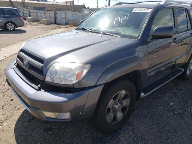 JTEBT17R030008514 - 2003 TOYOTA 4RUNNER LI GRAY photo 9