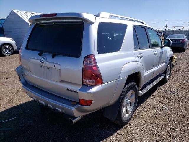 JTEBT17R048016695 - 2004 TOYOTA 4RUNNER LI SILVER photo 4