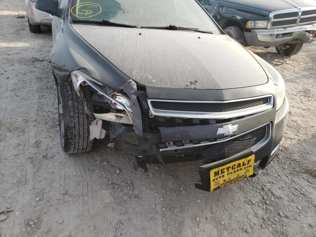 1G1ZC5E08CF268356 - 2012 CHEVROLET MALIBU 1LT გრაფიტი ფოტო 9