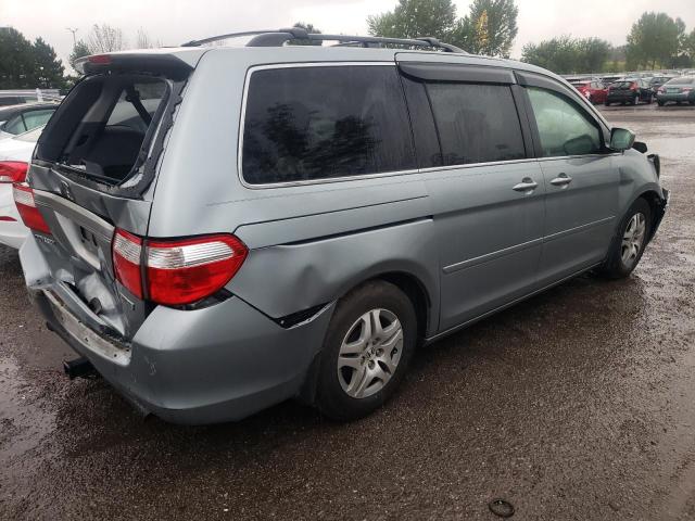 5FNRL38496B125502 - 2006 HONDA ODYSSEY EX BLUE photo 4