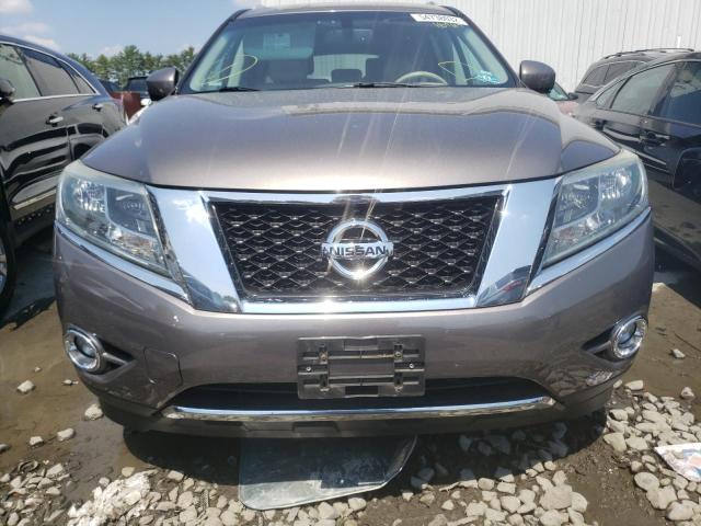 5N1AR2MM9DC689619 - 2013 NISSAN PATHFINDER TAN photo 9