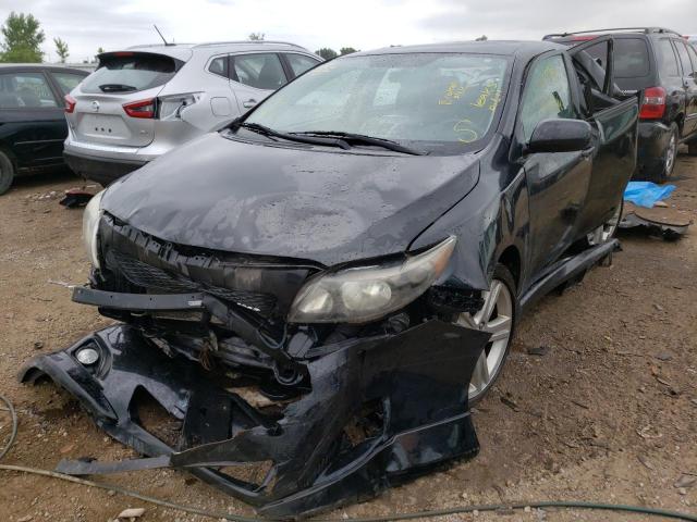 1NXBE4EE7AZ203169 - 2010 TOYOTA COROLLA XR 黑色 照片 2
